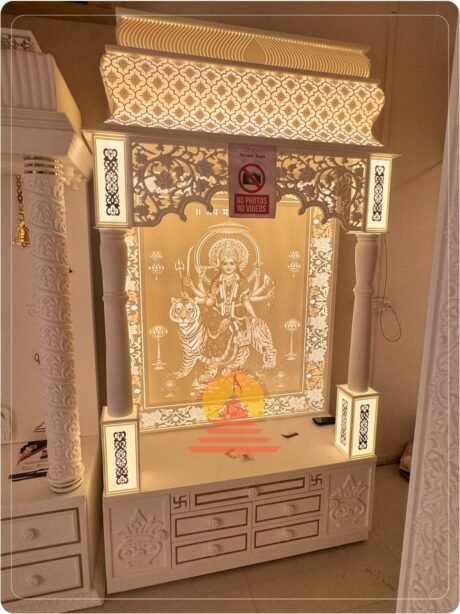 Buy 3D Corian Marble Mandir in Kolkata, West Bengal | Korean Temple