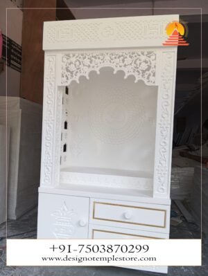 Designer 3D Om Corian Mandir img 5- designotemplestore.com