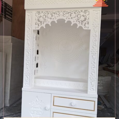 Designer 3D Om Corian Mandir img 5- designotemplestore.com