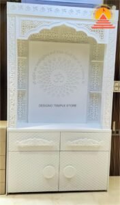 Customize 3D Corian Marble Mandir img2- designotemplestore.com