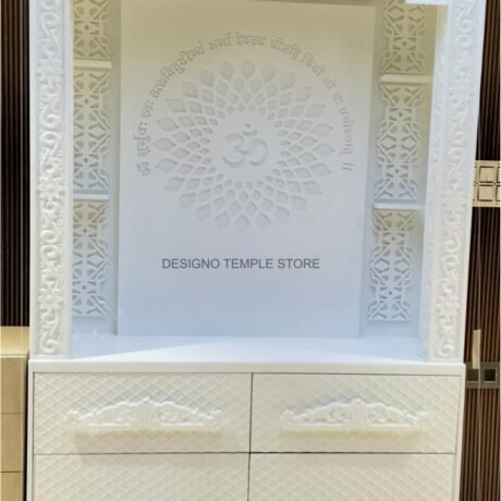 Customize 3D Corian Marble Mandir img2- designotemplestore.com