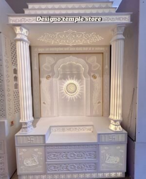 Latest Korian Temple with 2-Layer Back Panel Design , with Light img 1- designotemplestore.com