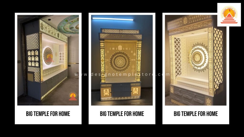 Large Corian Mandir A Grand Statement- designotemplestore.com
