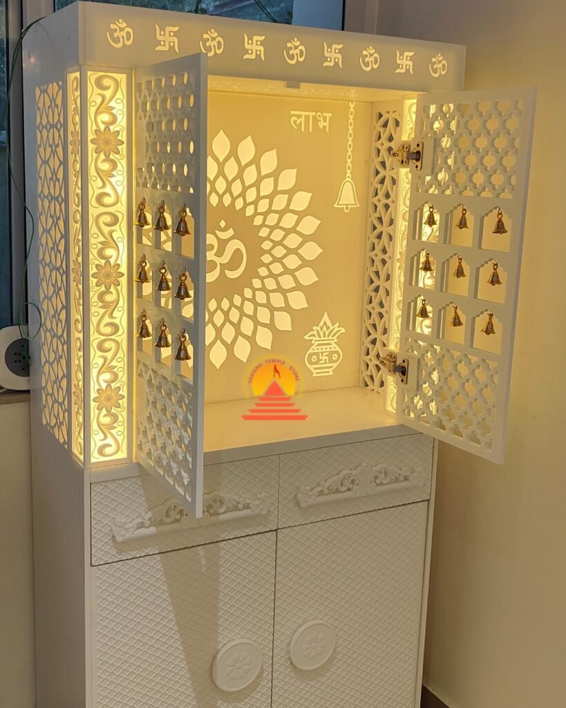 Om Corian Mandir with Door 1