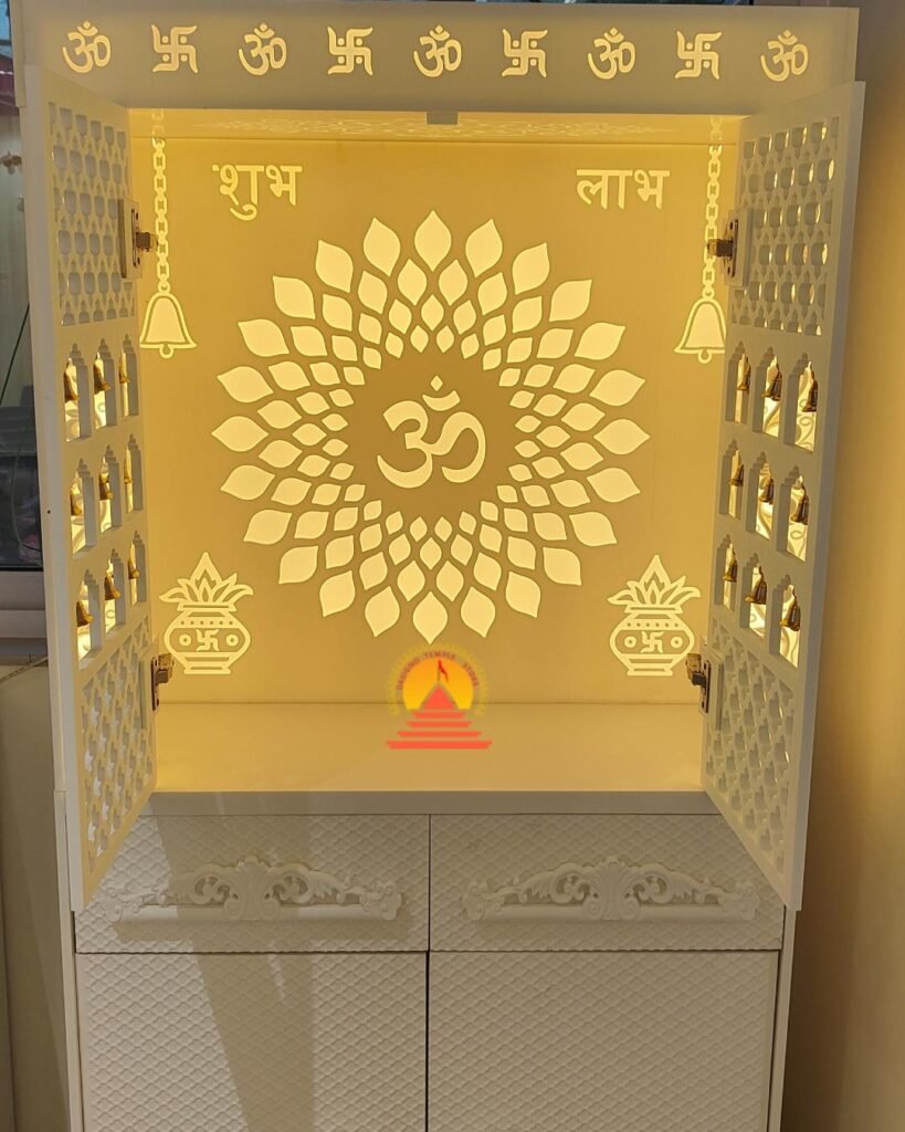 Om Corian Mandir with Door 2