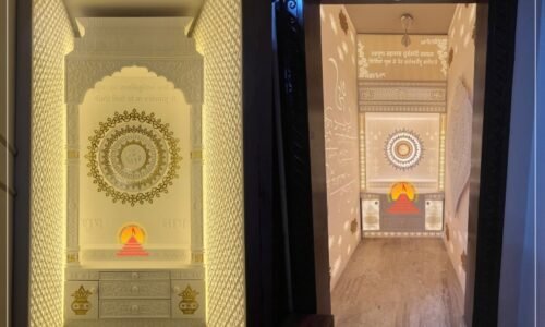 Personalized Corian Mandir & Pooja Room Solutions – Elegant, Durable & Custom-Made- designotemplestore.com