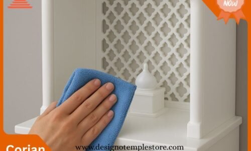 Corian Mandir Maintenance Tips to Keep It Looking New- designotemplestore.com