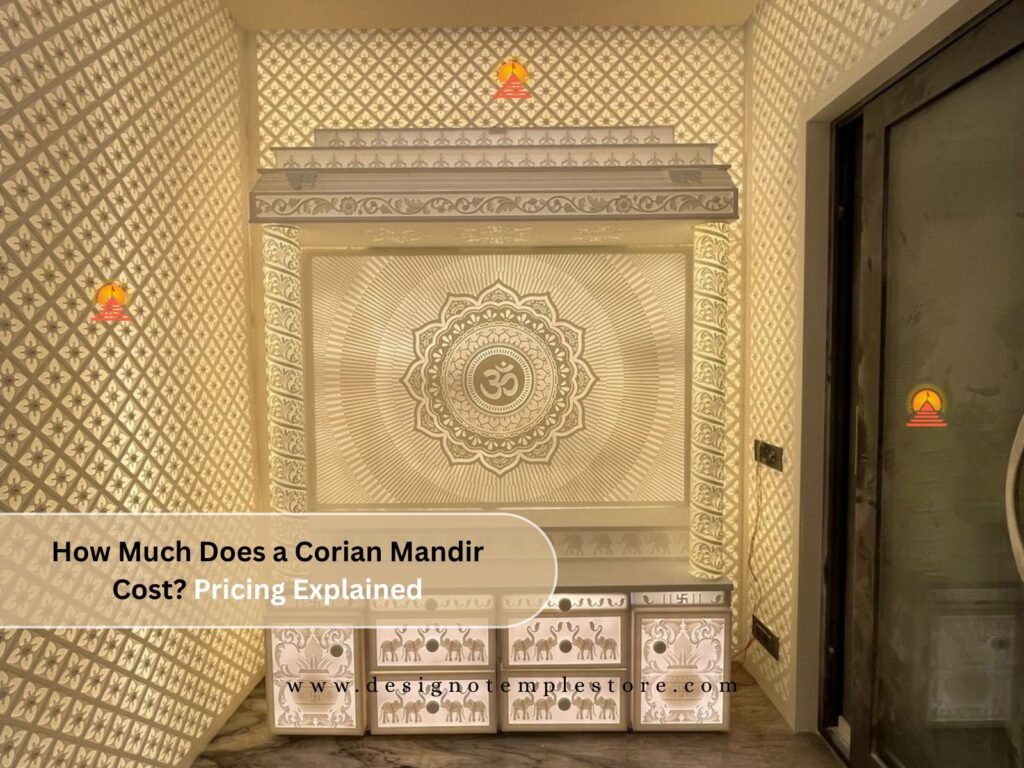 How Much Does a Corian Mandir Cost? Pricing Explained