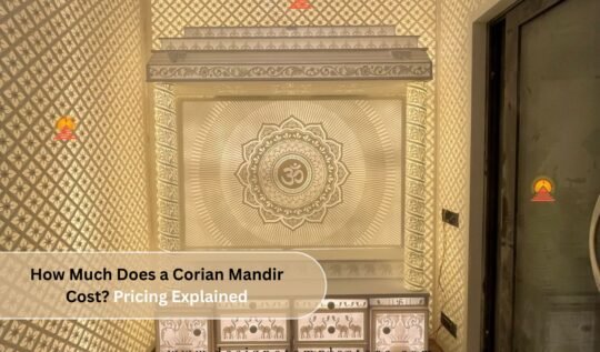 How Much Does a Corian Mandir Cost? Pricing Explained