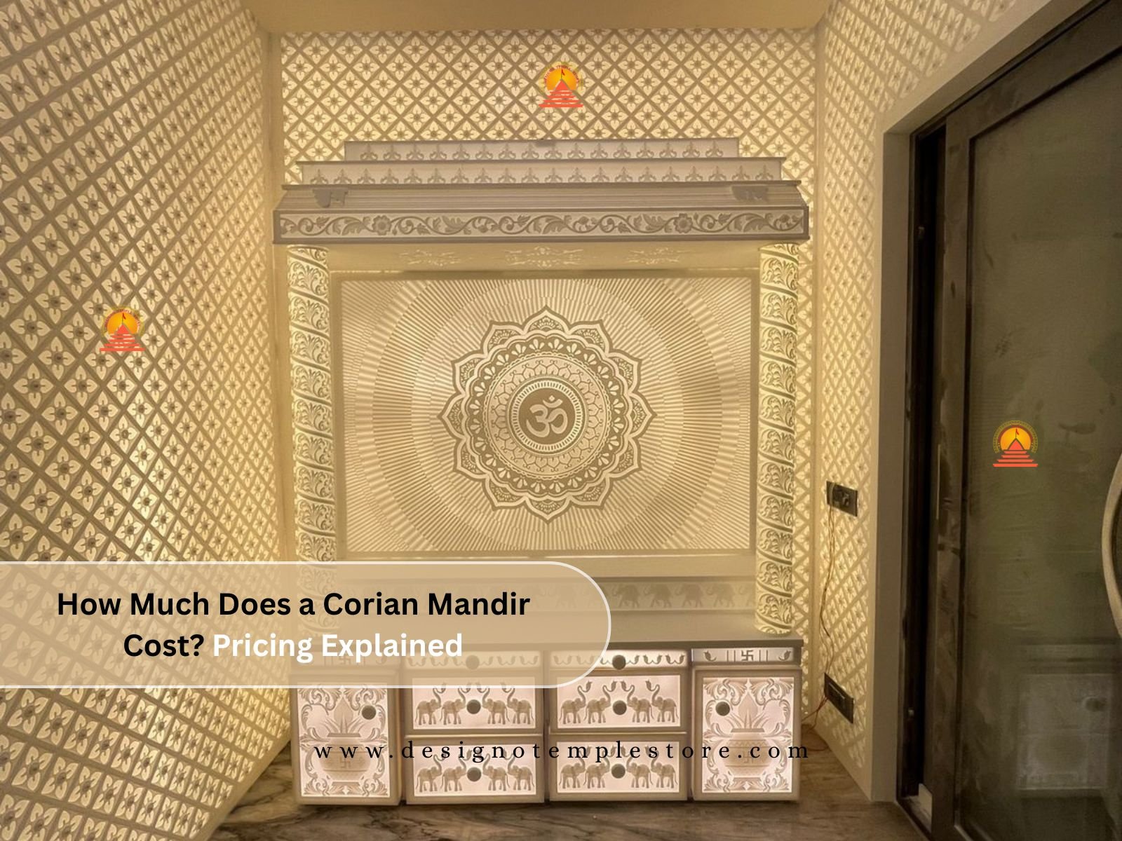 How Much Does a Corian Mandir Cost? Pricing Explained