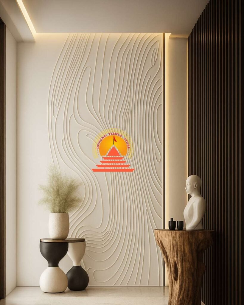 Designer Korian Wall Panel with Backlit img2- designotemplestore.com