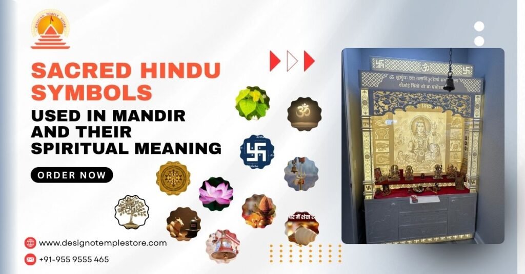 Sacred Hindu Symbols Used in Mandir and Their Spiritual Meaning- designotemplestore.com