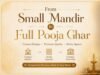 From small mandir to full pooja ghar- designo temple store