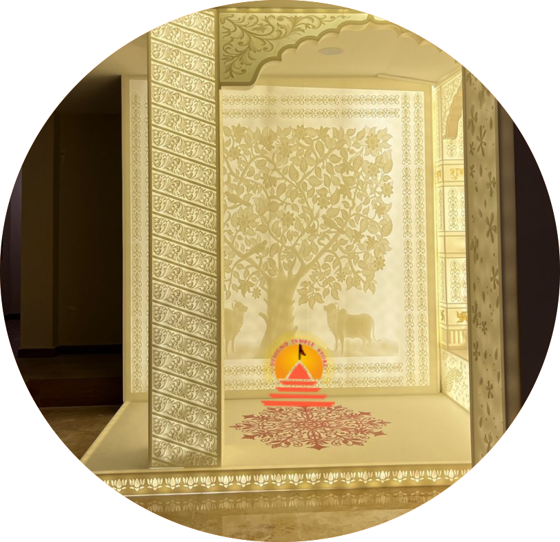 Full Pooja Room Design