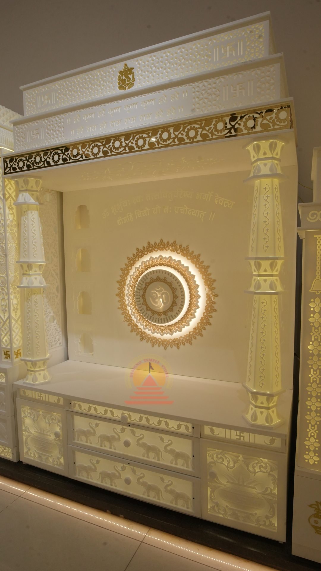 New Corian Mandir Design 16