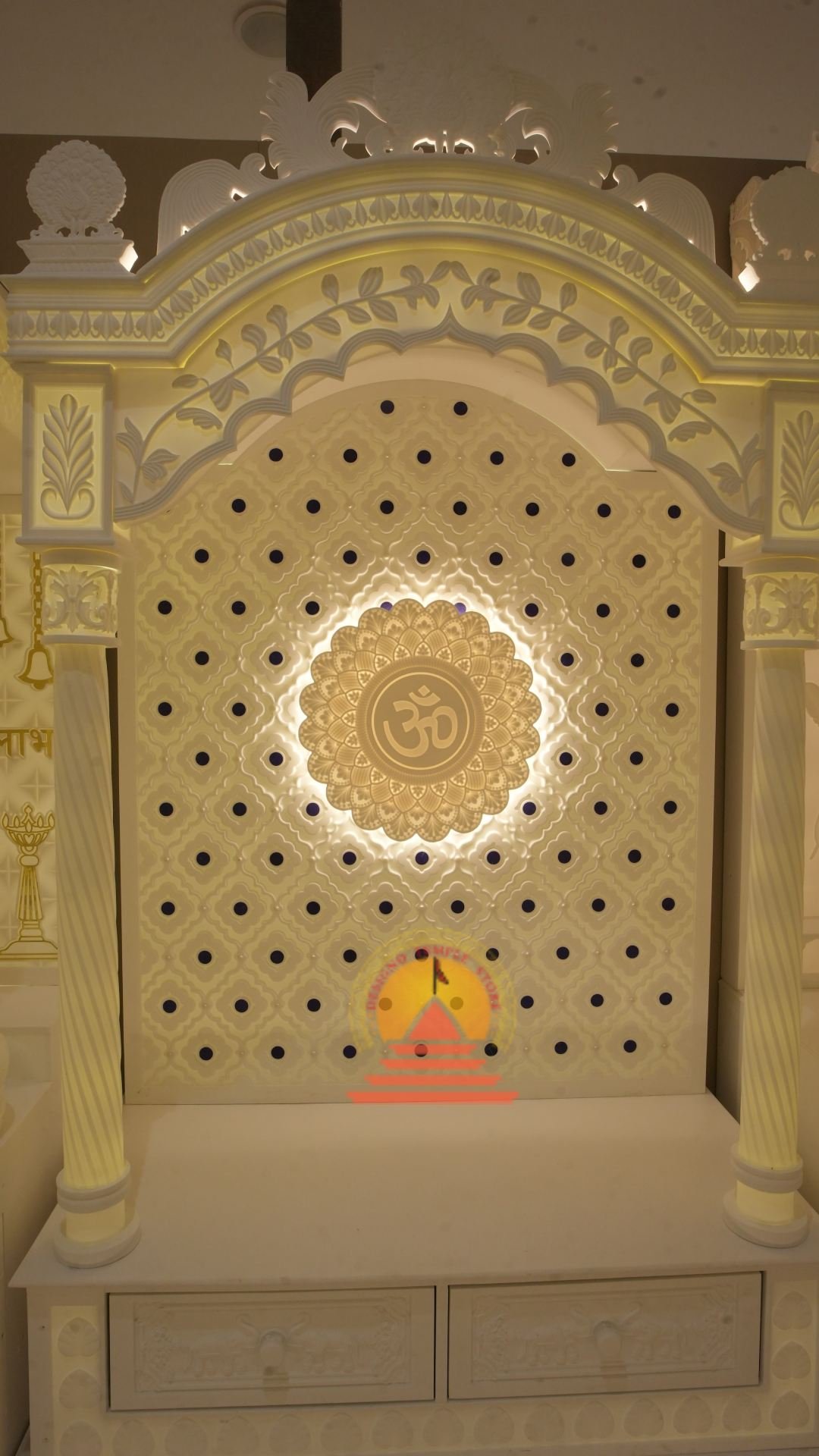 New Corian Mandir Design 13
